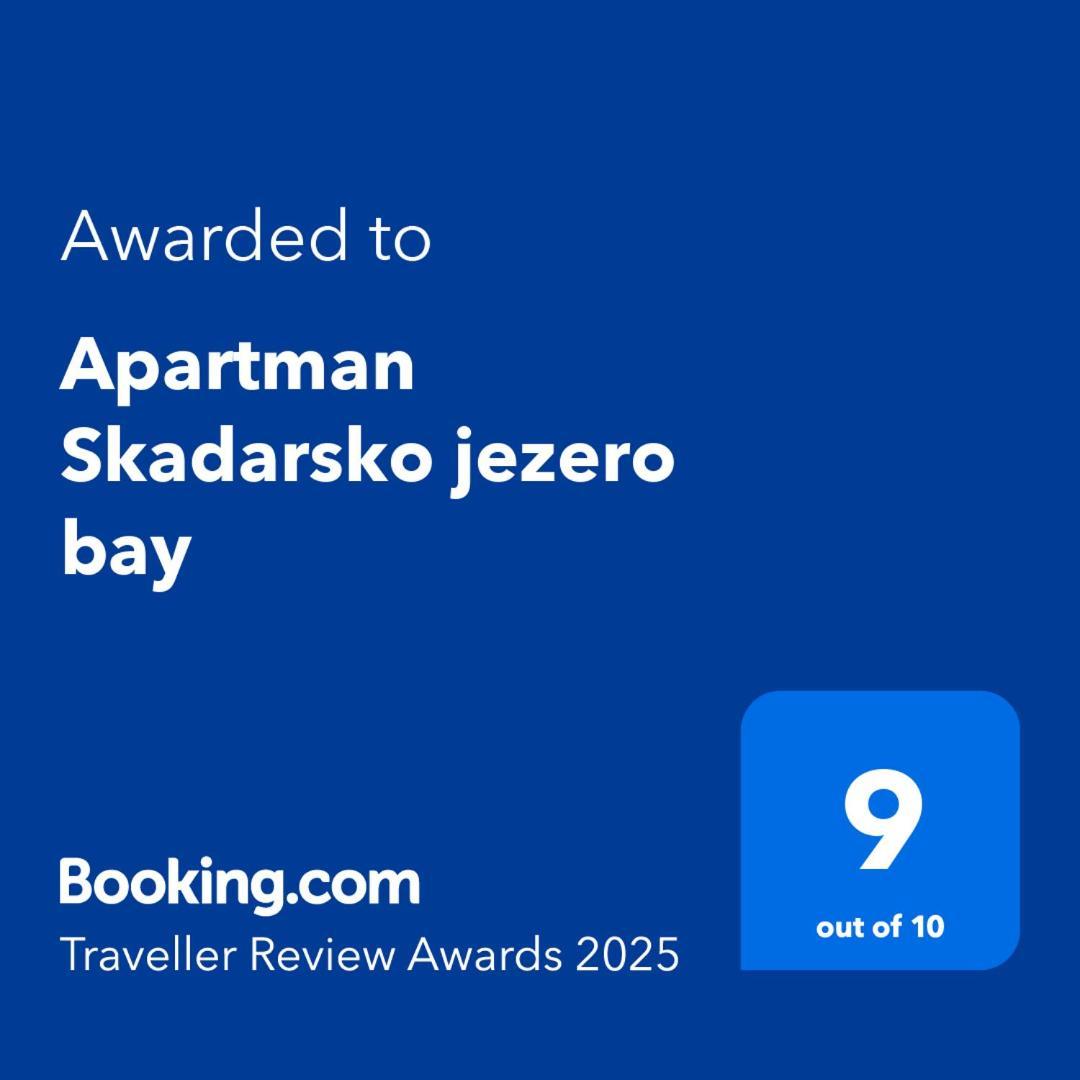 Apartman Skadarsko Jezero Bay Vranjina Εξωτερικό φωτογραφία